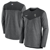 Chicago White Sox Authentic Collection Game Time Performance Half-Zip Top - Black | Nike