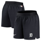Detroit Tigers Women's Authentic Collection Team Performance Shorts - Navy | Nike