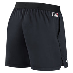 Cleveland Guardians Women's Authentic Collection Team Performance Shorts - Navy | Nike
