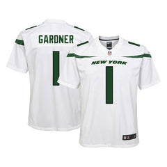 Ahmad Sauce Gardner New York Jets Youth Game Jersey - White | Nike outlet
