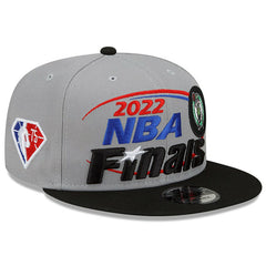 Boston Celtics 2022 Eastern Conference Champions Locker Room 9FIFTY Snapback Adjustable Hat - Gray/Black | New Era discount