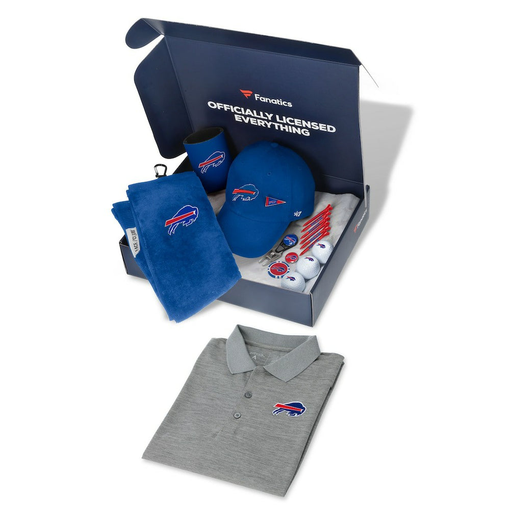 Buffalo Bills WinCraft Pack Golf Themed Gift Box - $155+ Value on sale