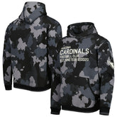 Arizona Cardinals The Wild Collective Camo Pullover Hoodie - Black discount