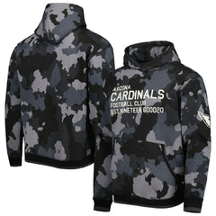 Arizona Cardinals The Wild Collective Camo Pullover Hoodie - Black discount