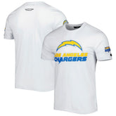 Los Angeles Chargers Pro Standard Mash Up T-Shirt - White sale