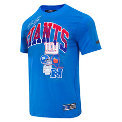 New York Giants Pro Standard Super Bowl XLVI Patch Hometown Collection T-Shirt - Royal outlet