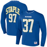 Los Angeles Rams NFL x Staple Core Team Long Sleeve T-Shirt - Royal online
