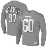 Las Vegas Raiders NFL x Staple Core Team Long Sleeve T-Shirt - Gray online
