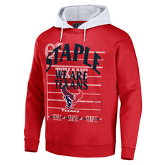 Houston Texans NFL x Staple Throwback Vintage Wash Pullover Hoodie - Navy sale