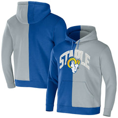 Los Angeles Rams NFL x Staple Split Logo Pullover Hoodie - Royal cheap