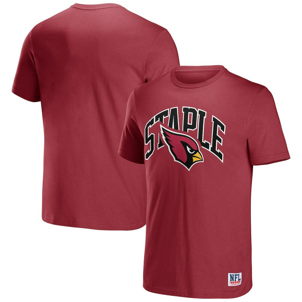 Arizona Cardinals NFL x Staple Logo Lockup T-Shirt - Cardinal discount