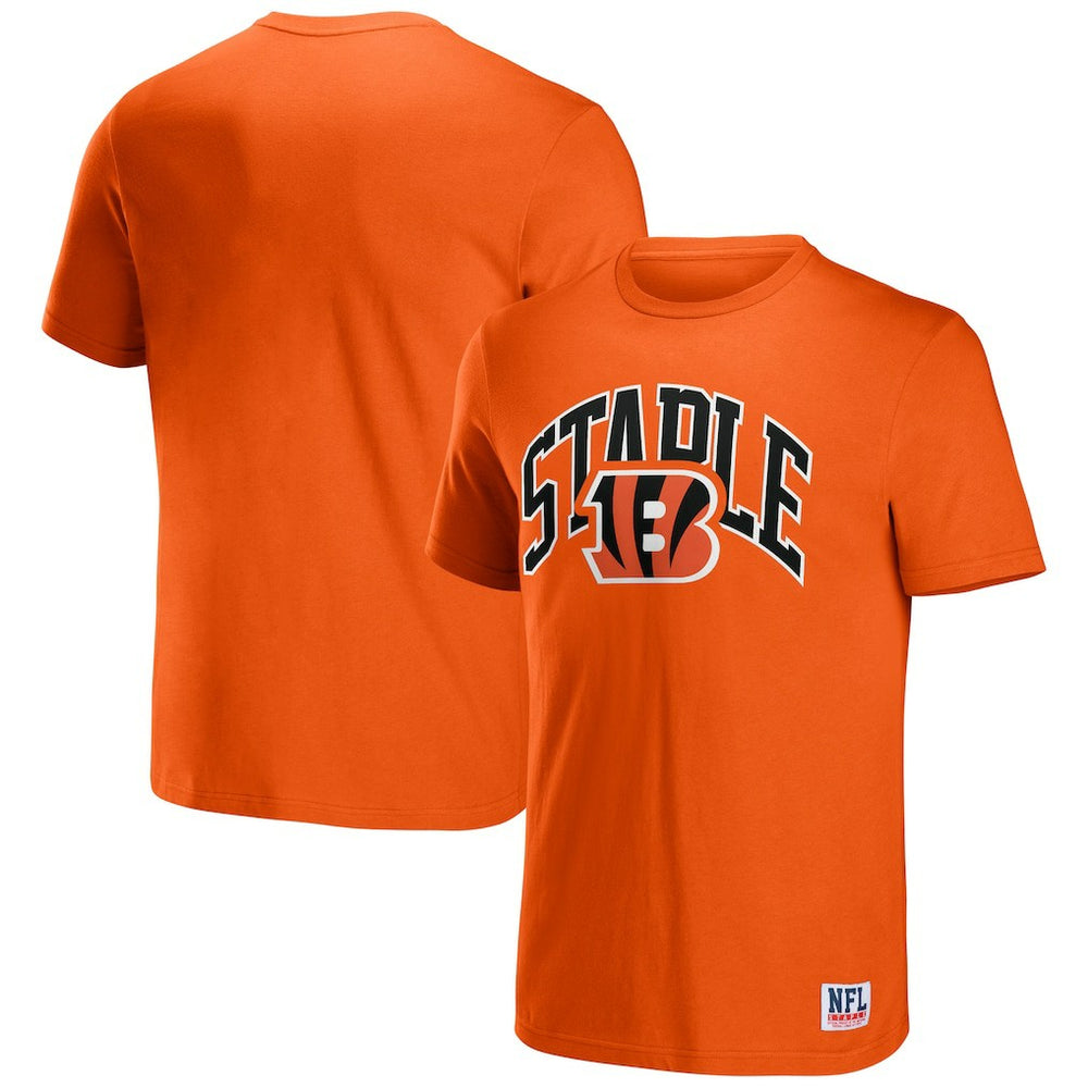 Cincinnati Bengals NFL x Staple Logo Lockup T-Shirt - Orange on sale