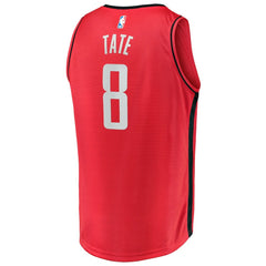Jae'Sean Tate Houston Rockets Fast Break Replica Jersey - Icon Edition - Red | Fanatics discount