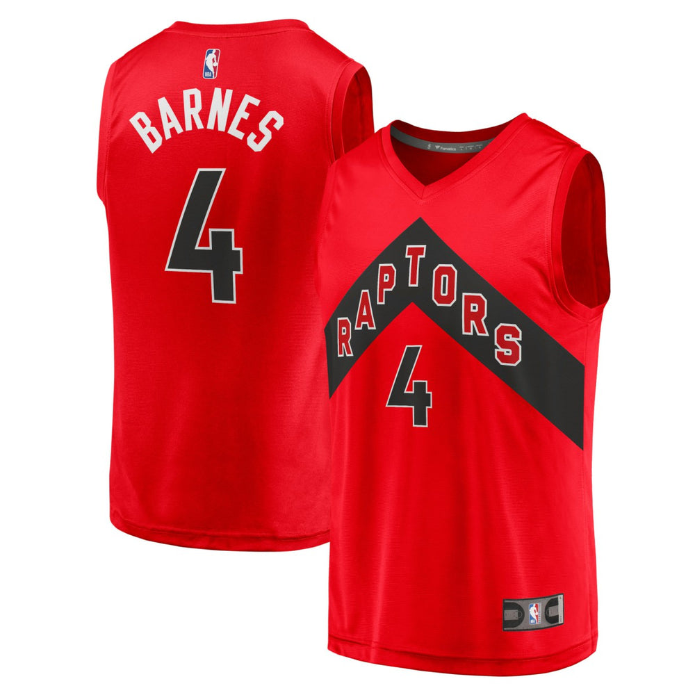 Scottie Barnes Toronto Raptors Youth Fast Break Replica Jersey - Icon Edition - Red | Fanatics online