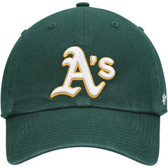 Athletics Clean Up Adjustable Hat - Green | 47 brand