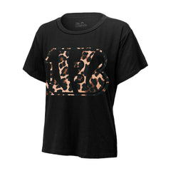 Joe Burrow Cincinnati Bengals Majestic Threads Women's Leopard Player Name & Number T-Shirt - Black discount