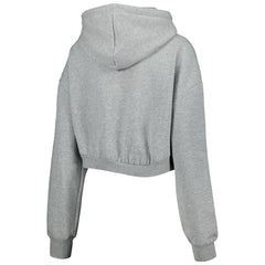 Indianapolis Colts The Wild Collective Women's Cropped Pullover Hoodie - Gray for sale