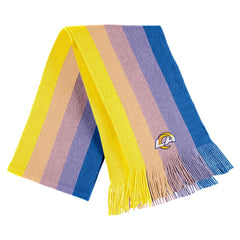 Los Angeles Rams WEAR by Erin Andrews Women's Ombre Pom Knit Hat and Scarf Set - Gold cheap