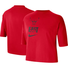 Chicago Bulls Women's Essential Boxy T-Shirt sale - Red | Nike cheap