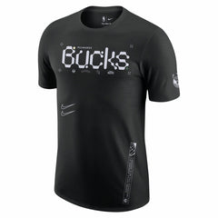 Milwaukee Bucks Courtside Air Traffic Control Max90 T-Shirt - Black | Nike discount