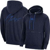 Dallas Mavericks Courtside Versus Flight Pullover Hoodie sale - Heather Navy | Nike outlet