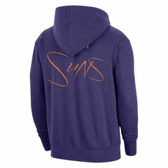 Phoenix Suns Courtside Versus Flight Pullover Hoodie - Heather Purple | Nike for sale
