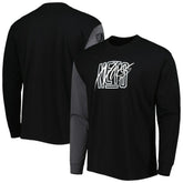 Brooklyn Nets Courtside Versus Flight MAX90 Long Sleeve T-Shirt - Black | Nike shop