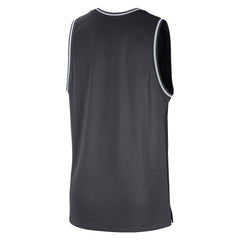 Brooklyn Nets Courtside Versus Force Split DNA Performance Mesh Tank Top - Black/Anthracite | Nike sale
