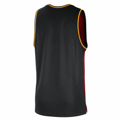 Miami Heat Courtside Versus Force Split DNA Performance Mesh Tank Top - Red/Black | Nike outlet