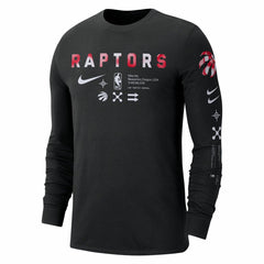 Toronto Raptors Essential Air Traffic Control Long Sleeve T-Shirt - Black | Nike on sale