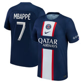 Kylian Mbappé Paris Saint-Germain 2022/23 Home Replica Player Jersey - Blue | Nike shop