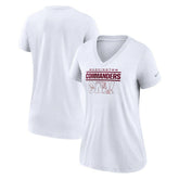 Washington Commanders Women's Hometown Collection Tri-Blend V-Neck T-Shirt - White | Nike cheap