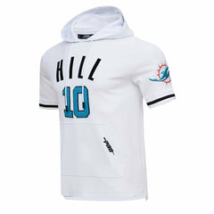 Tyreek Hill Miami Dolphins Pro Standard Player Name & Number Hoodie T-Shirt - White on sale