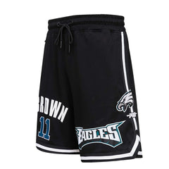 A.J. Brown Philadelphia Eagles Pro Standard Player Name & Number Shorts - Black on sale