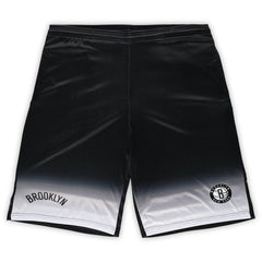 Brooklyn Nets Big & Tall Fadeaway Shorts - Black | Fanatics discount