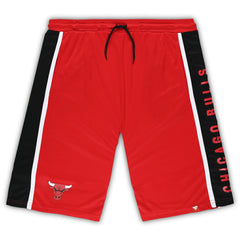 Chicago Bulls Big & Tall Referee Iconic Mesh Shorts - Red | Fanatics cheap