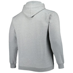 Atlanta Hawks Big & Tall Wordmark Pullover Hoodie - Heather Gray | Fanatics outlet