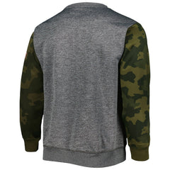 Brooklyn Nets Camo Stitched Sweatshirt - Heather Charcoal | Fanatics shop