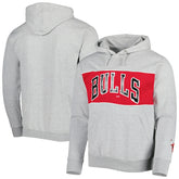 Chicago Bulls Wordmark French Terry Pullover Hoodie - Heather Gray | Fanatics outlet
