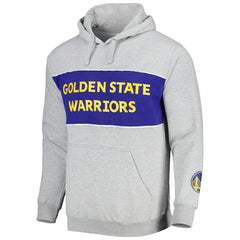 Golden State Warriors Wordmark French Terry Pullover Hoodie sale - Heather Gray | Fanatics cheap