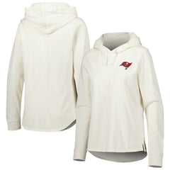Tampa Bay Buccaneers Women's Ashby Isles Jersey Pullover Hoodie - Cream online