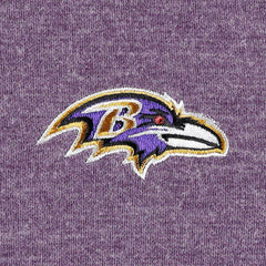 Baltimore Ravens Women's Sport Sun Fade Full-Zip Sweatshirt - Heathered Purple outlet