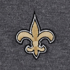 New Orleans Saints Women's Sport Sun Fade Full-Zip Sweatshirt - Heathered Black on sale