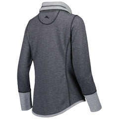 Washington Commanders Women's Sport Sun Fade Full-Zip Sweatshirt - Heathered Black on sale