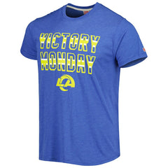 Los Angeles Rams Homage Victory Monday Tri-Blend T-Shirt - Royal online