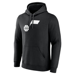 Utah Jazz Primary Logo Pullover Hoodie - Black outlet