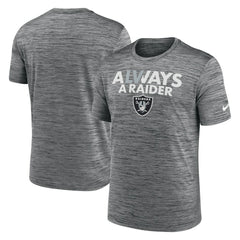 Las Vegas Raiders Local Velocity T-Shirt - Anthracite | Nike sale