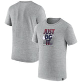 Paris Saint-Germain Just Do It T-Shirt - Gray | Nike on sale