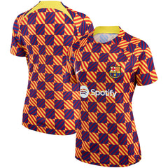 Barcelona Women's 2022/23 Pre-Match Raglan Performance Top - Yellow | Nike sale