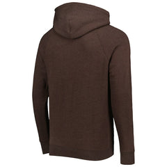 Cleveland Browns Homage Retro Helmet Tri-Blend Raglan Pullover Hoodie - Brown online